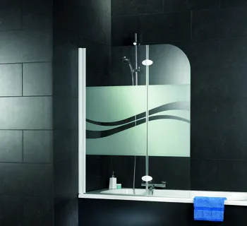 1120 mm, 1400 mm, Charnière ovale, Blanc, Liane (horizontal)