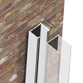 Profilé de compensation, 18 mm, alu, pour les modèles Sunny