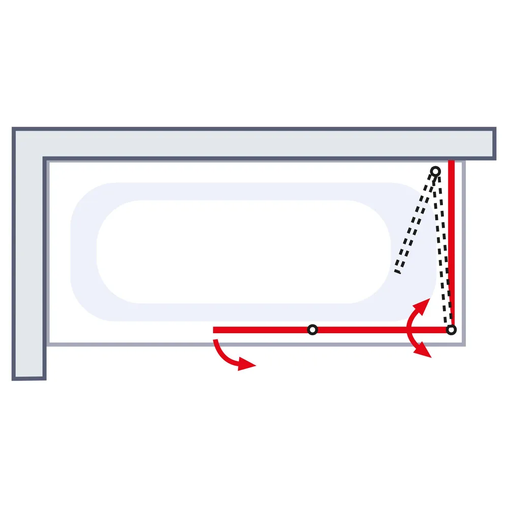 750x890 mm, 1200 mm, Alu argenté, Transparent