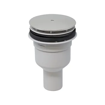 Bonde douche pour receveur de douche, sortie verticale