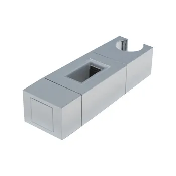 Support de douchette, aspect chromé, pour barre 30,6x15,6mm