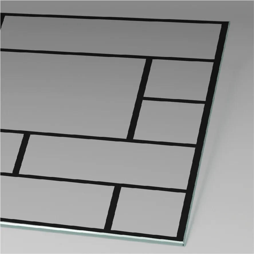 Type de verre: Atelier 1