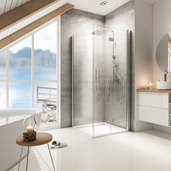 250-1400 mm, Aspect chromé, Sablé mat anticalcaire