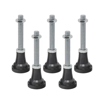 Lot de 5 pieds pour receveur de douche en résine minérale