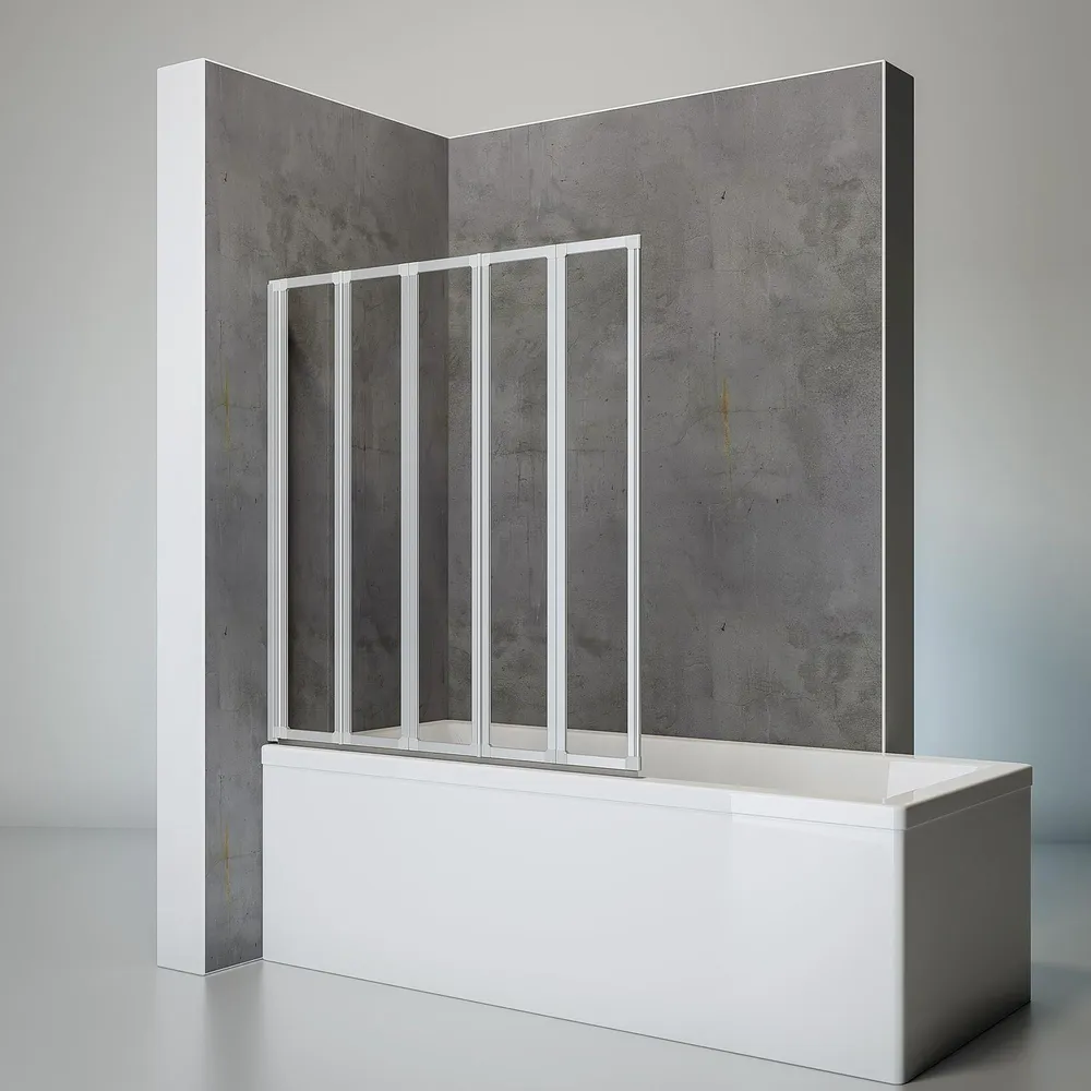 1150 mm, 1210 mm, Alu argenté, Transparent, Côté du montage: droite / gauche