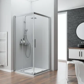 750-1200 mm, Alu argenté, Transparent