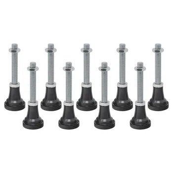 Lot de 9 pieds pour receveur de douche en résine minérale